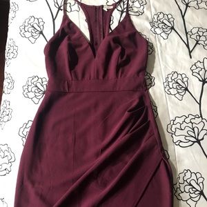 Burgundy/ Wine dress ♥️